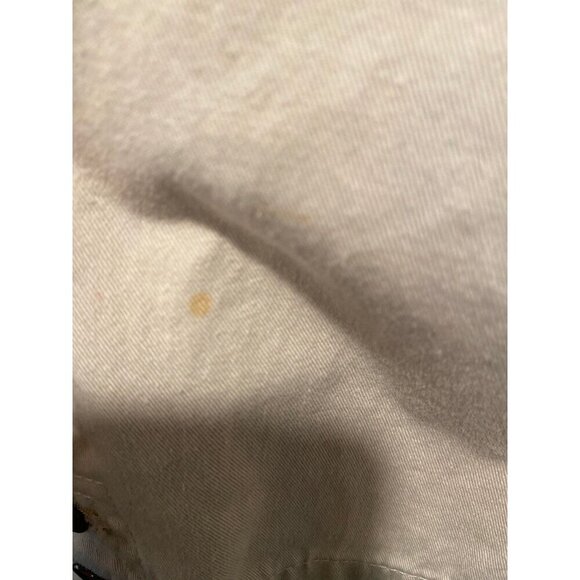 Van Heusen Light Khaki Capris | Women’s 18 | Button Hem Detail - Picture 6 of 9